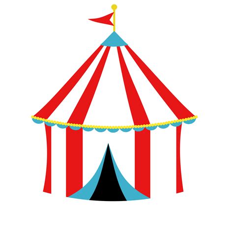 Printable Circus Tent - Printable Calendar