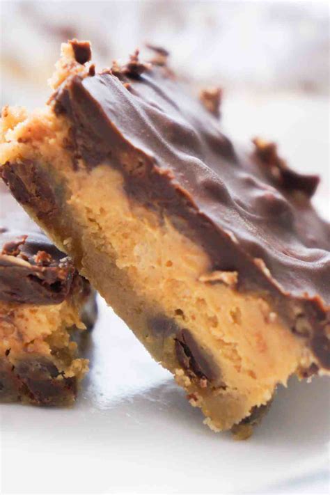 Easy Peanut Butter Bars - This is Not Diet Food