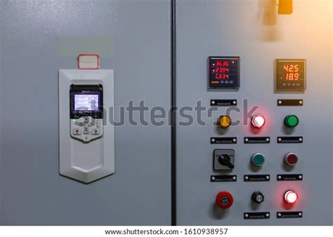 Electrical Control Panel Electrical Switch Gear Stock Photo 1610938957 ...