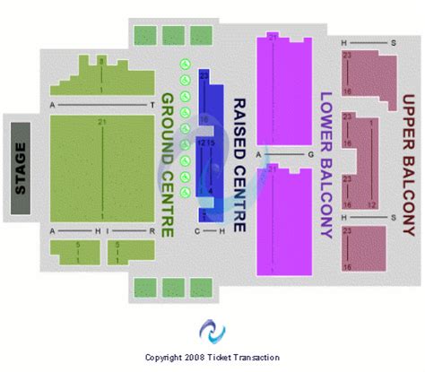 Award Show Tickets | Seating Chart | O2 Academy Glasgow | End Stage