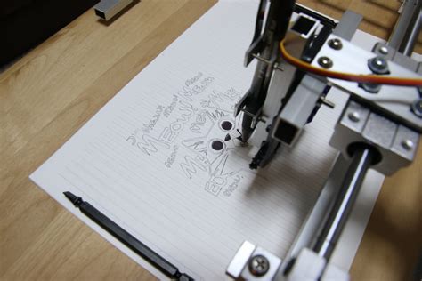 Scrappy Arduino Pen Plotter with Nema17 Steppers - Electron Dust