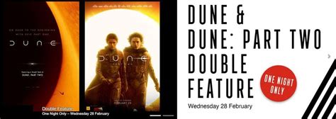 Dune & Dune: Part Two - Double Feature, Event Cinemas (Palmerston ...