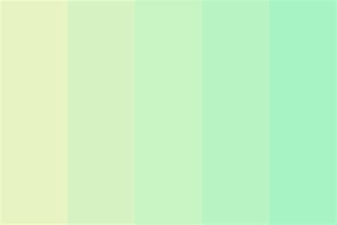 minty pistachio Color Palette