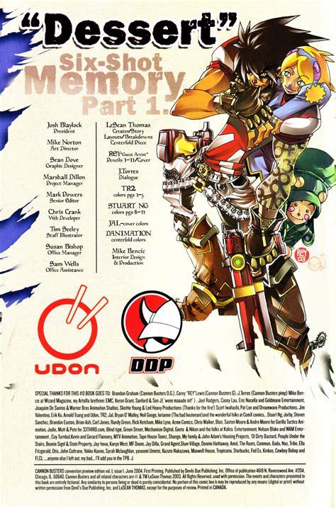 Read online Cannon Busters comic - Issue #0