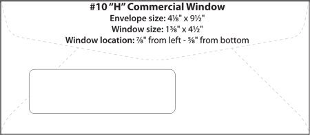 Word Template For Window Envelope