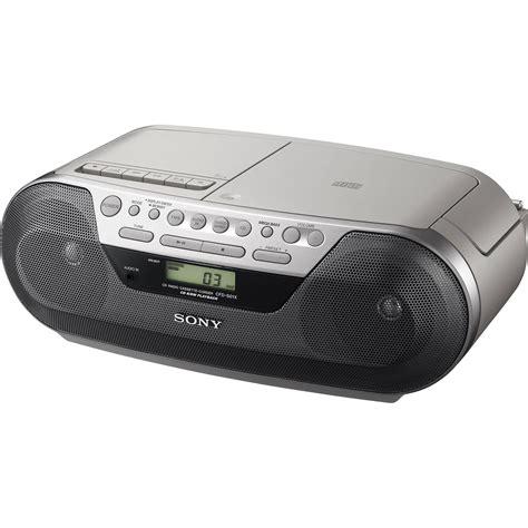 Sony CFD-S05 Digital CD Radio Cassette Player CFDS05 B&H Photo