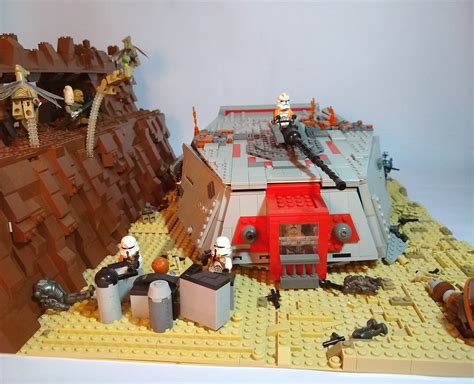 Lego Star Wars MOC: Second battle of Geonosis - a photo on Flickriver