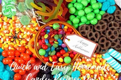 Quick and Easy Homemade Candy Recipes for Halloween