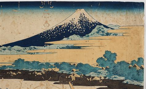 KATSUSHIKA HOKUSAI (1760–1849), after, color woodblock print. Japan ...