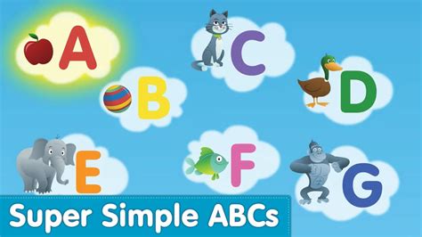 Phonics Alphabet Song (Uppercase) | Super Simple ABCs - YouTube