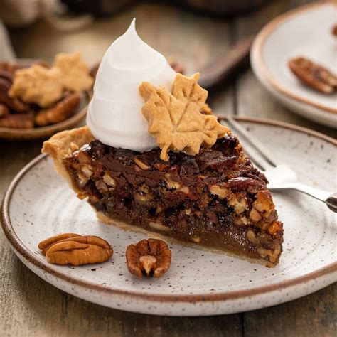 Chocolate Pecan Pie - Lemon Blossoms