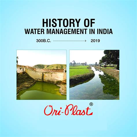 A Brief History of Water Management in India - Oriplast