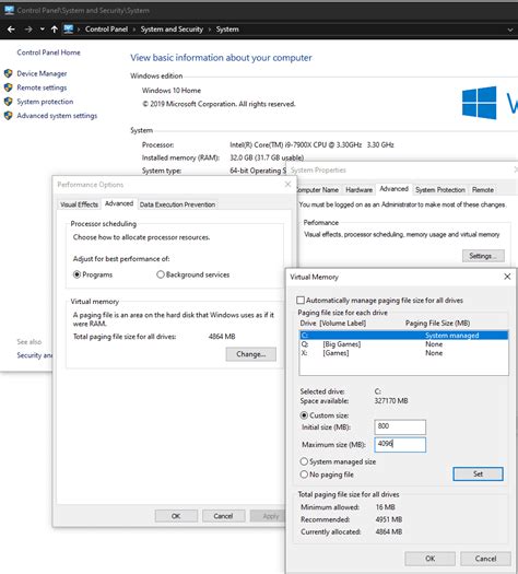 Windows 10: Configure Virtual Memory - Technipages