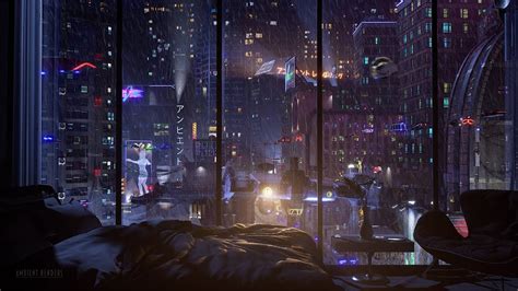 Spend The Night In This Futuristic Apartment | Tokyo CyberPunk City ...