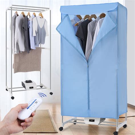 Finether Electric Clothes Dryer Rack, Portable Wardrobe Rolling Drying ...