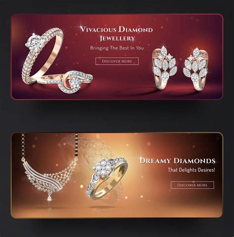 Jewellery Store website header images on Behance | Jewelry website ...