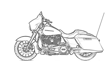 10 Free Harley Davidson Coloring Pages for Kids | | BestAppsForKids.com