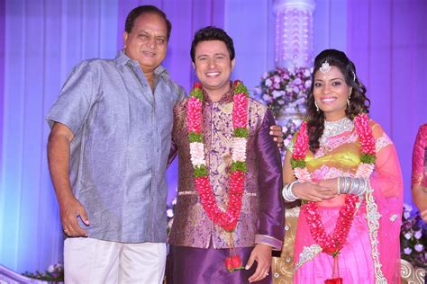 Celebrities at Raja Wedding Reception Photos