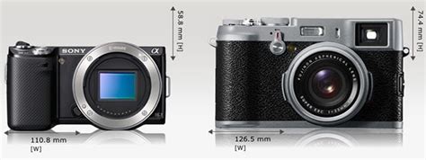 Camera Size: See How Digital Cameras Look Next to One Another | PetaPixel