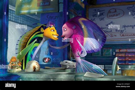 OSCAR, ANGIE, SHARK TALE, 2004 Stock Photo - Alamy