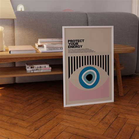 Trendy Evil Eye Poster Evil Eye Wall Art Bauhaus Poster - Etsy