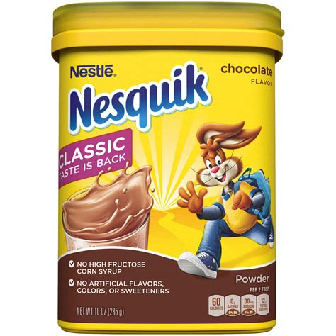 Buy NESQUIK Chocolate Cocoa Powder, 9.3 Oz. Tub | Chocolate Milk Powder ...