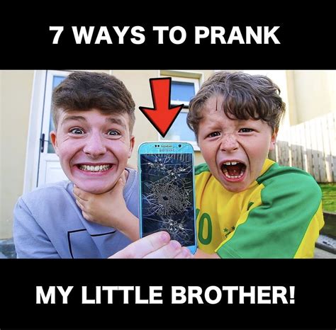 7 Pranks On My Little Brother *Hilarious* | Callum wasn't happy with me ...