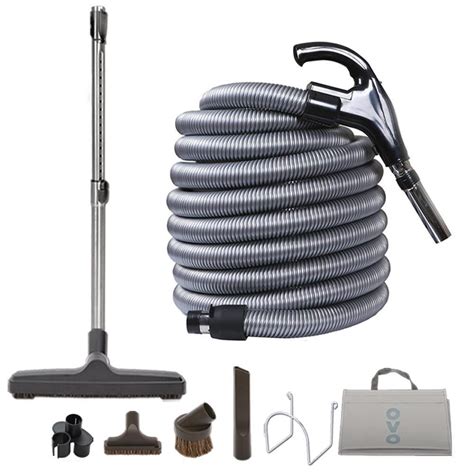 Ovo Central Vacuum Deluxe Accessories Kit, With 30ft Low-Voltage hose ...