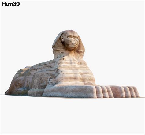 Great Sphinx of Giza 3D model - Download Buildings on 3DModels.org