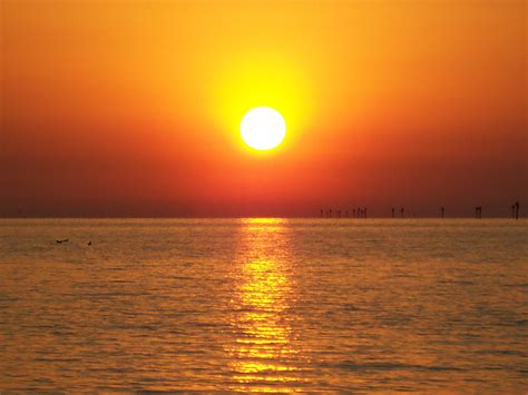 Image detail for -Beautiful Orange Sunset~On Hudson Beach, Florida ...