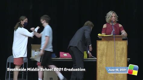 Southside Middle School Graduation 2021, 6/16/21 - YouTube