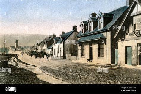 Main Street, Lamlash, Isle of Arran, Scotland, 20th century. Artist ...