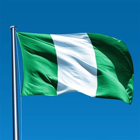 The Nigeria national flag was publicly displayed for the first time in ...