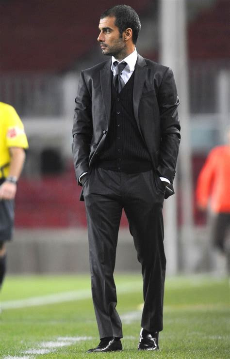 Pep Guardiola looks hot wearing a suit. | Fashion for Men | Pinterest ...