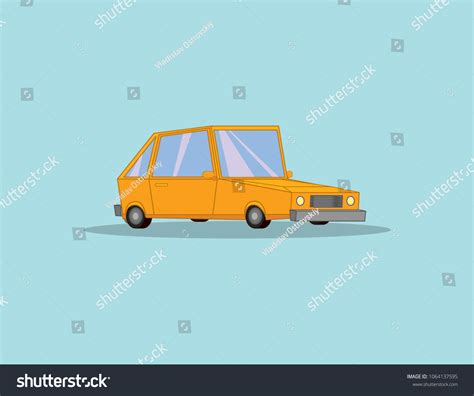 Isometric Car Vector Illustration Stock Vector (Royalty Free ...