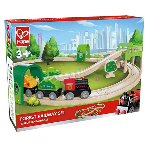 Hape Forest Railway Train Set | KidzInc Australia | Online Toys