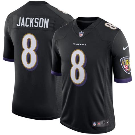 Baltimore Ravens Lamar Jackson Black Jersey | Baltimore Sports Store