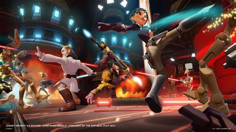 Disney Infinity 3.0 Shows Star Wars Rebels Characters in Action