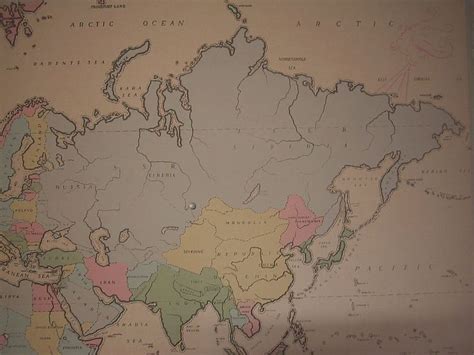 Tuvan People's Republic | Asia map, Map, Republic