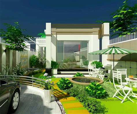 Contemporary Home With Garden Design Most Beautiful Houses In The