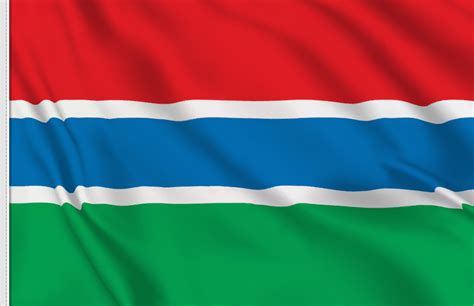 Gambia Flag Colours