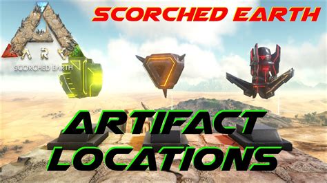 Artifact Locations | ARK: Scorched Earth - YouTube