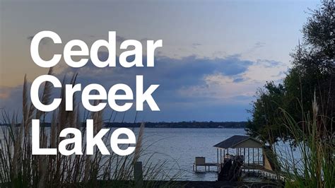 Spotlight on Cedar Creek Lake: Visitors Guide, Info on Boating ...