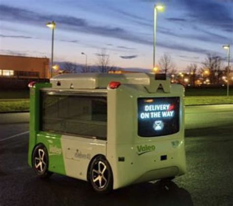 Valeo is unveiling its autonomous electric delivery vehicle at CES2020 ...