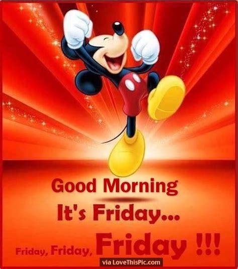 Disney Good Morning Friday friday happy friday tgif good morning friday ...