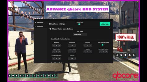 QBCore Advance HUD Script | PS-HUD | Free Script | Fivem Tutorial ...