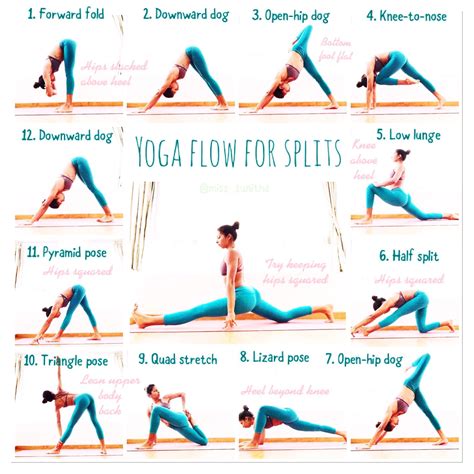 The perfect hip-opening yoga flow sequence to prep for splits. Check ...