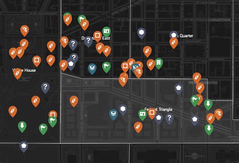 The Division 2 Map | Interactive Map of Division 2 Locations