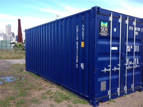 20FT Shipping Container – A Grade Blue Container - SEA Containers NZ