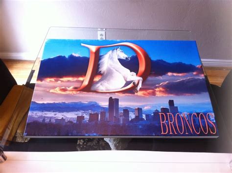 Denver Broncos canvas art | Denver broncos, Broncos, Broncos fans